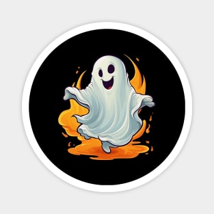 Funny Halloween Phantom Magnet